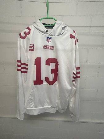 NFL SF 49ers white Hoodie