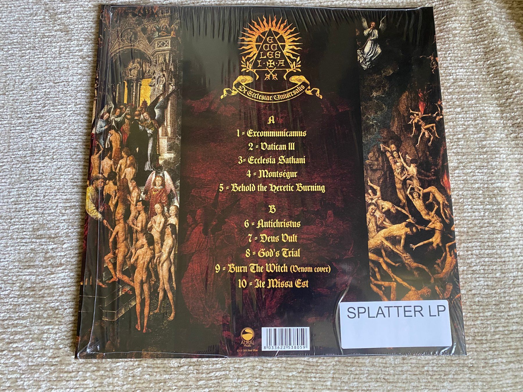 Dischi in vinile: Ecclesia – De Ecclesiæ Universalis / LP Splatter – Usato da Basel venduto da Dinosauce 1