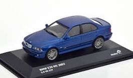 BMW E39 M5 2003 5.0 V8 32V BLAU 1:43 SOLIDO