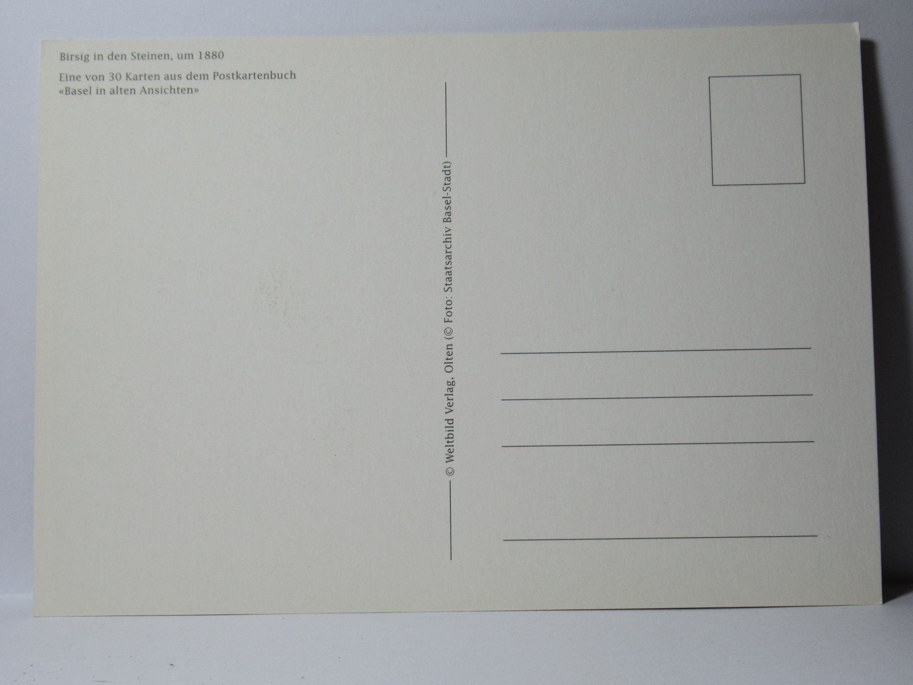 Cartoline postali: Birsig in den Steinen um 1880 – Nuovo (secondo la descrizione) da Grenchen venduto da Bluemchen1900 1