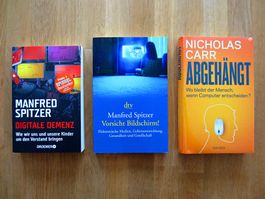 Digitale Abhängigkeit (Gehirn) Bücher zum Thema, NEU