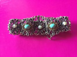 Altes prunkvolles Silber Armband