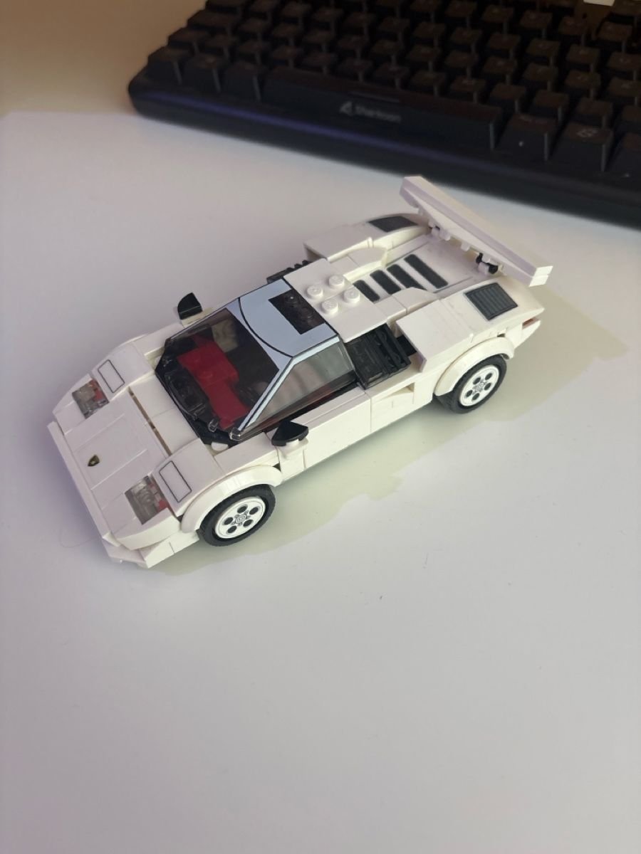 Lego Giocattoli: LEGO Speed Champion Lamborghini weiss  – Usato da Bülach venduto da kim_k2fn