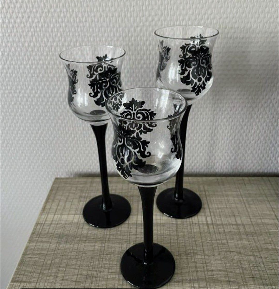 Partylite Portacandele: trio de bougeoirs baroques PartyLite – Nuovo (secondo la descrizione) da Courchapoix venduto da Oooriiiane09