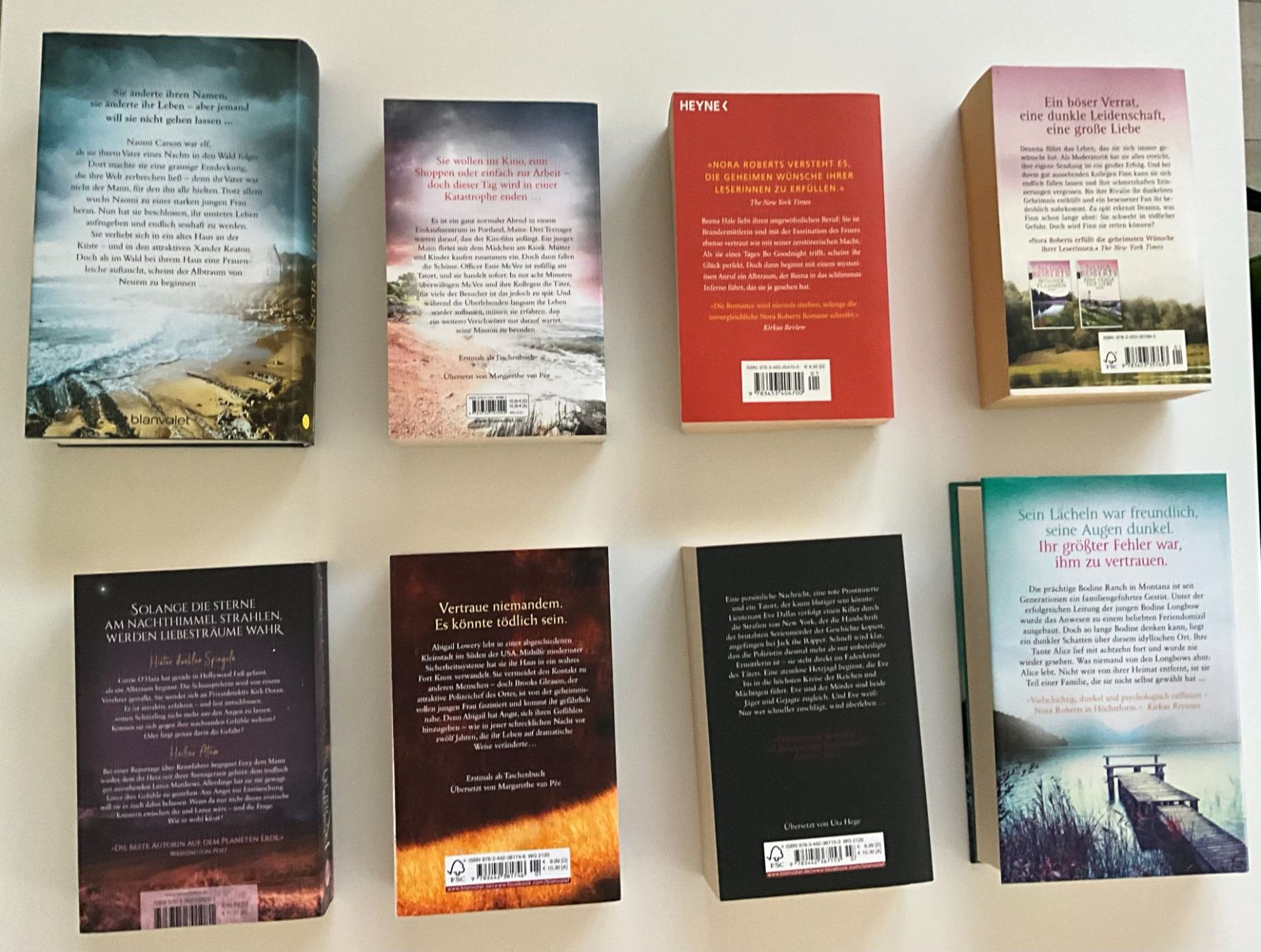 Bücher: 8 x Nora Roberts – Gebraucht aus Wettingen von Firstnicca 1