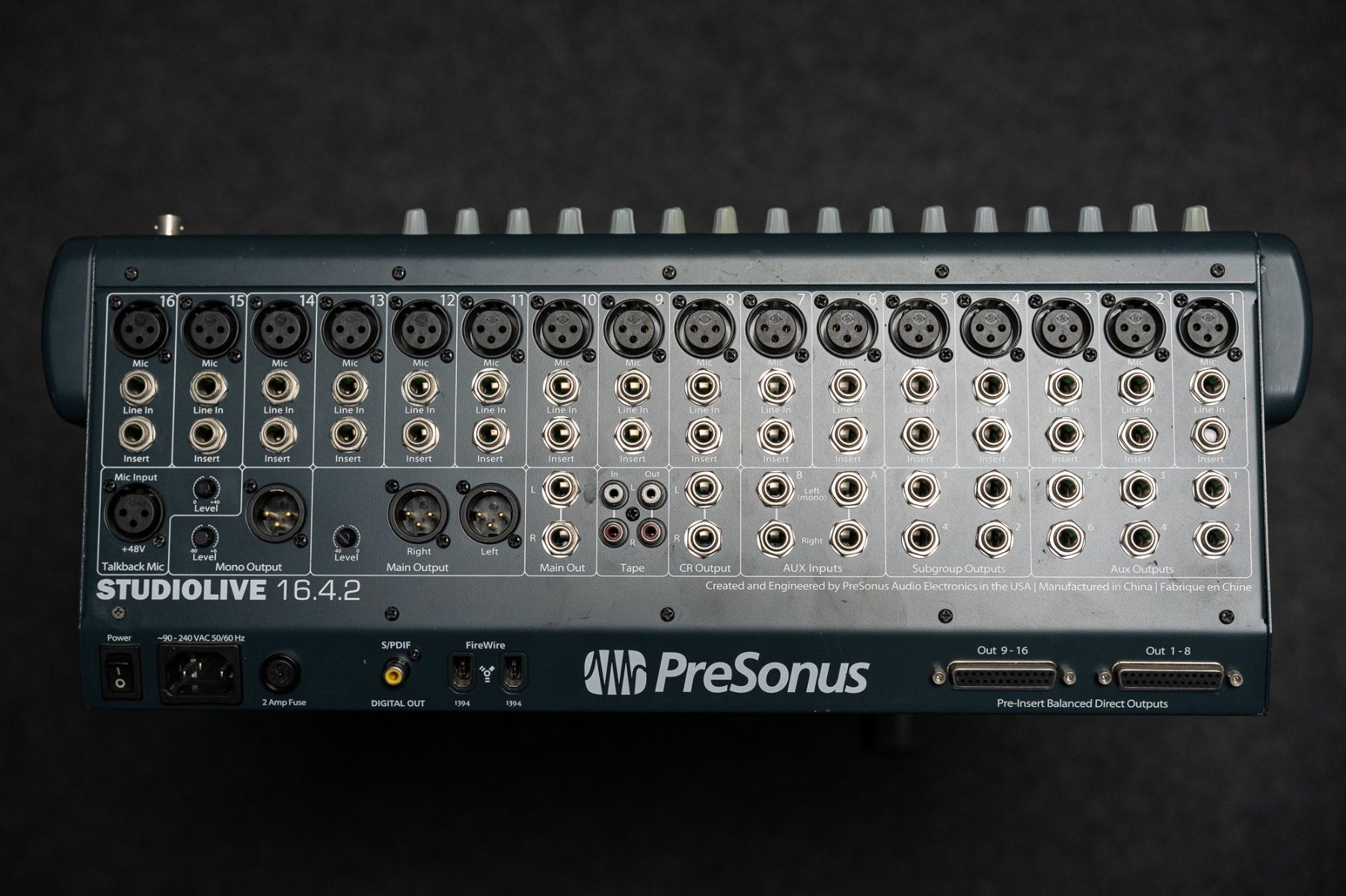 PreSonus Console di mixaggio: Presonus StudioLive 16.4.2 Digital Mixer – Usato da Péry venduto da Mitchproductions 3
