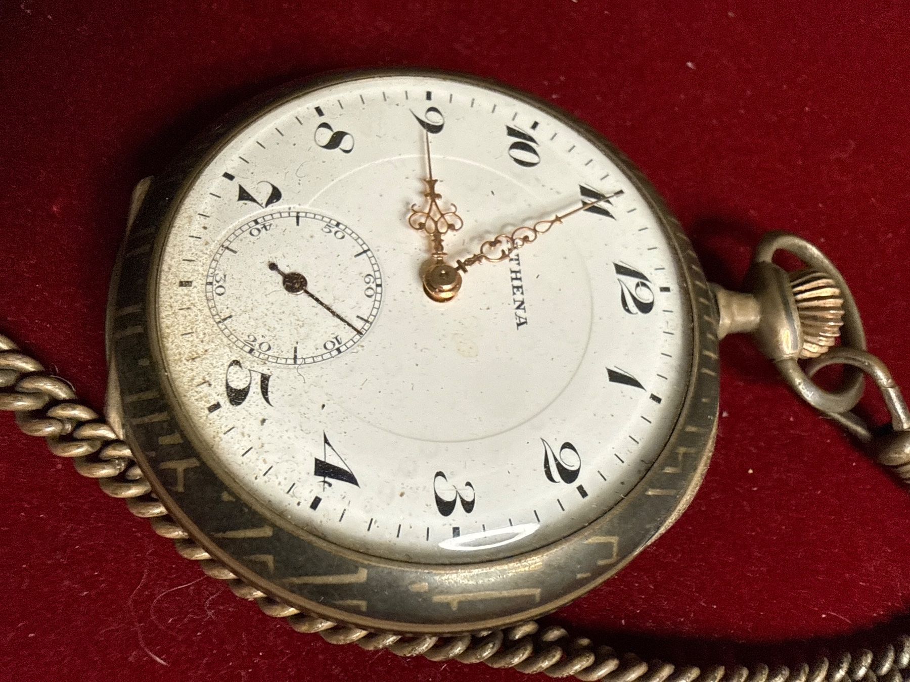 Orologi: Athena Taschenuhr Echt Silber 50.5 mm – Usato da Pfeffingen venduto da Allhandelklgwatches 1