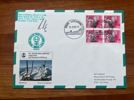 1990 24. Alpine-Ballonpost  ViererblockNr. 784   (G2968)
