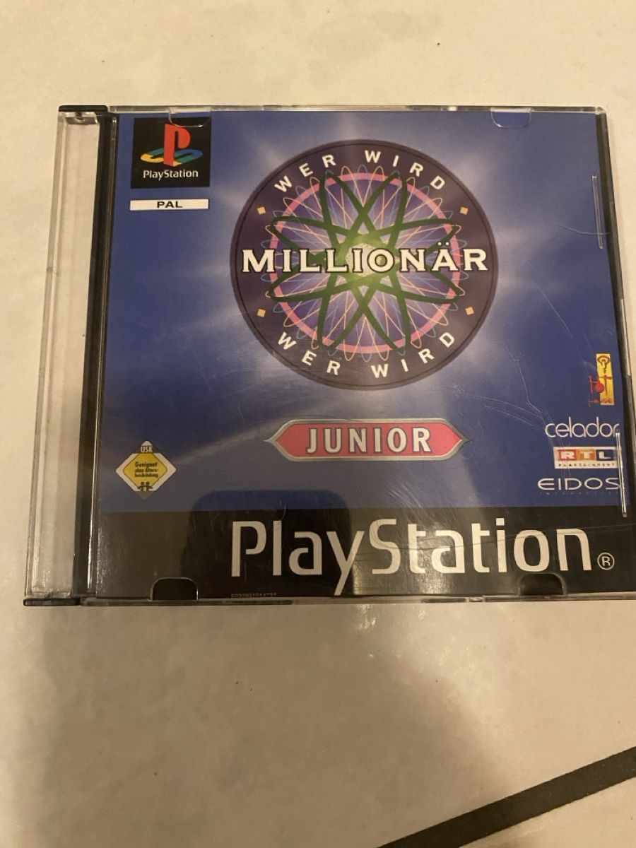 Sony Giochi: PlayStation 1 - Wer wird Millionär Junior – Usato da Leibstadt venduto da Shopcity