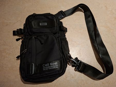 Crossover Bodybag Cell Koel schwarz Umhängetasche neuwertig