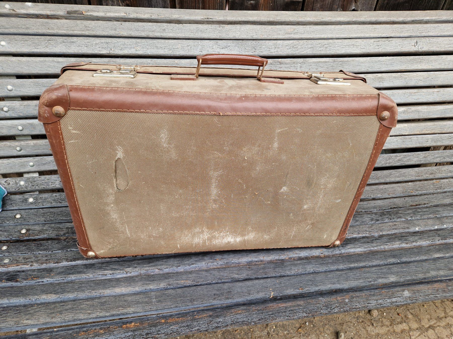 Reisekoffer: Reisekoffer antik Vintage – Gebraucht aus Oetwil am See von tapirus 3