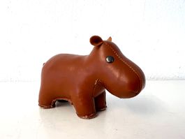 ZÜNY Hippo Briefbeschwerer 250 g Kunstleder ca. 2008-2014