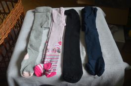 TAILLE 74-80 - 4 PAAR COLLANTS