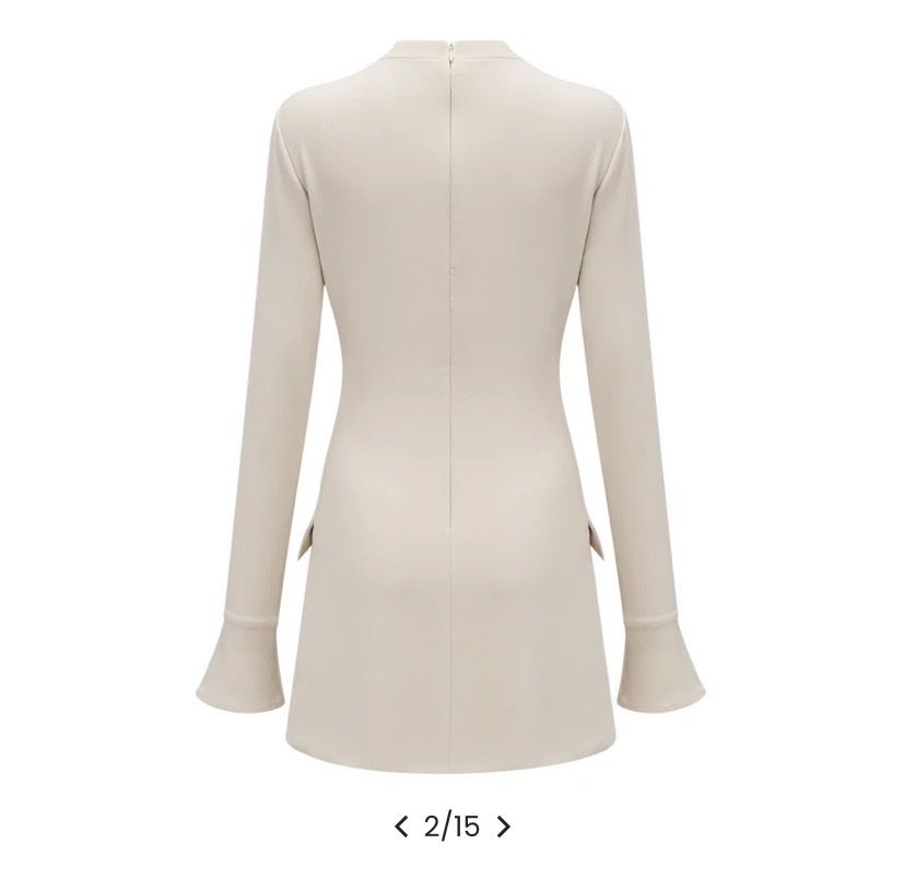 Vestiti: Langarm Kleid beige S Neu – Nuovo e nell'imballaggio originale da Köniz venduto da dia_rs6m 1