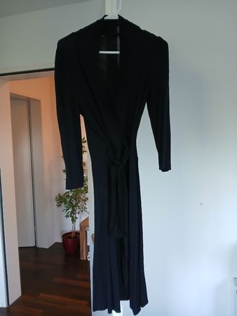 Banana Republic Black Dress, Stretch Petite XS, Belted