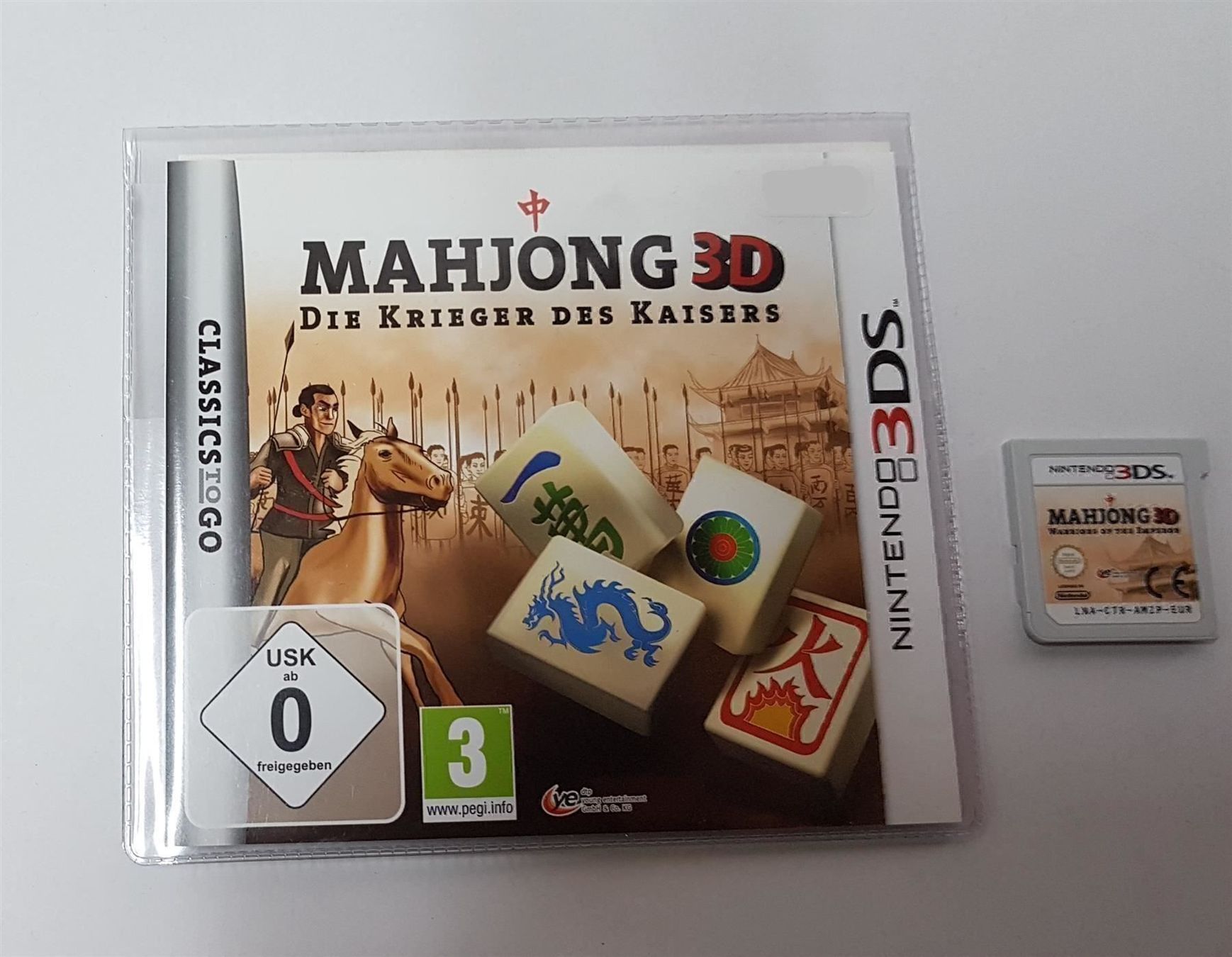 Nintendo Spiele: Mahjong 3D die Krieger des Kaisers  3DS – Gebraucht aus Schüpfheim von Games_Spielkonsolen 1