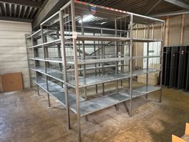 513 Lagerregal L=1400cm T=50cm H= 240cm aus Liquidation
