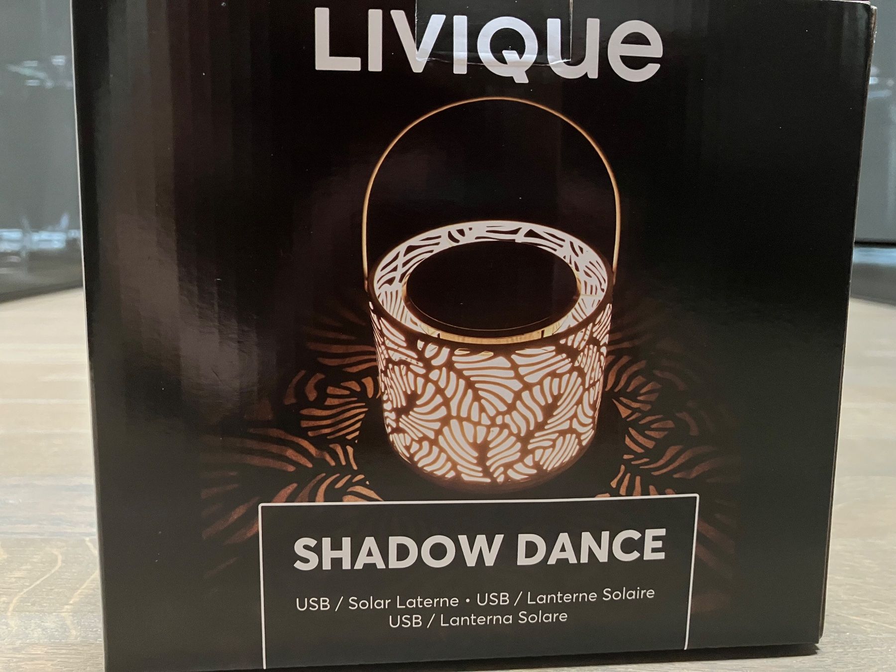 Livique Lampade: Shadow Dance USB/Solar Laterne NEU & OVP – Nuovo e nell'imballaggio originale da Kloten venduto da dkra