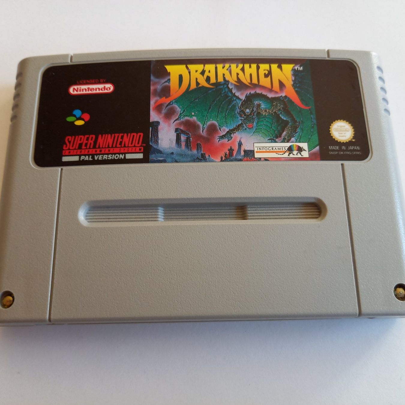 Nintendo Spiele: Drakkhen - SNES – Gebraucht aus Zürich von Mephisto87