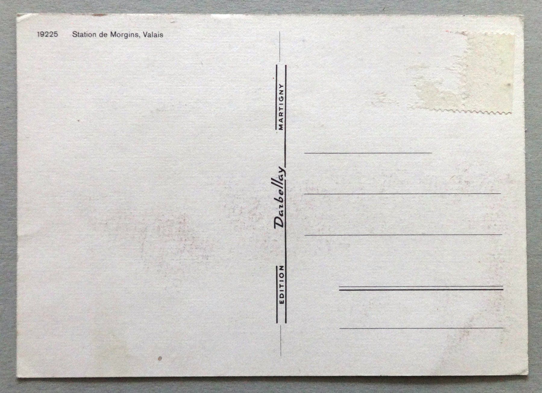 Cartes postales: Station de Morgins, Valais – Défectueux à Fétigny par Billy2miny 1