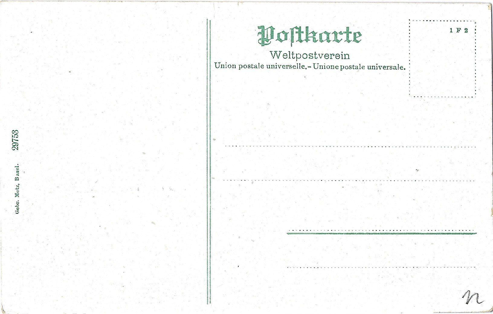 Cartoline postali: Sandsteinbrücke  "Buchen "  bei  Thal – Usato da Bütschwil venduto da Jackson1A 1