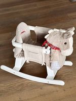     Schaukelpferd mit Plüschbezug
