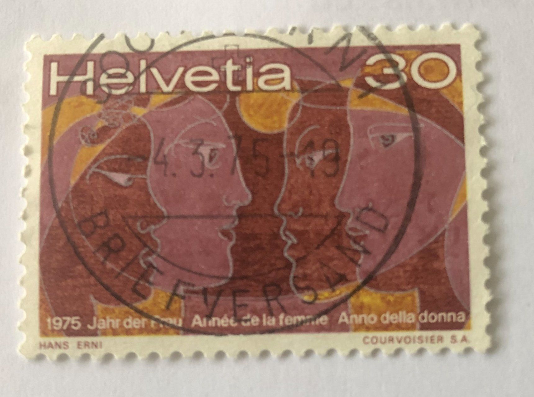 Alle Briefmarken: Nr.562 mit Stempel   Bern – Gebraucht aus Aarau von Billa007