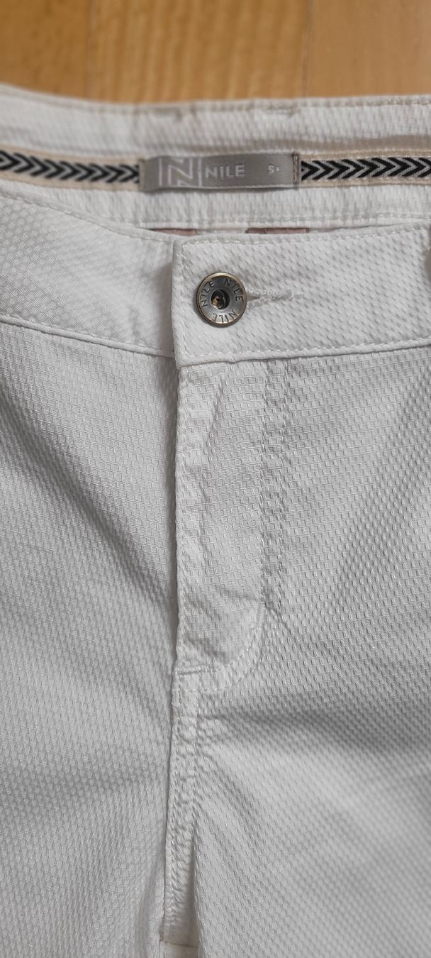 Nile Hosen: Nile pantalon taille S blanc – Neu (gemäss Beschreibung) aus Echallens von frimousse2008 1