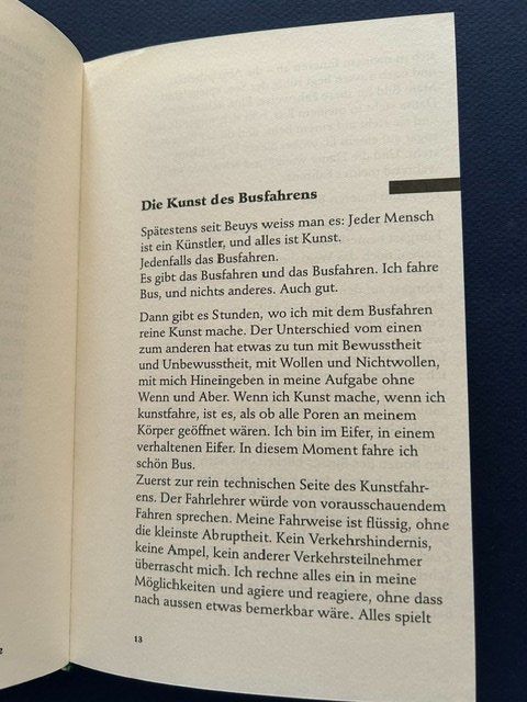 Bücher: Ueltsch Arnd, Das Blumenfeld im Trolleybus, perfektes Ex. – Gebraucht aus Bern von oregonzwei 4