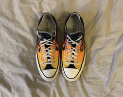 Baskets Converse Chuck Taylor flammes taille 38 bon état