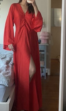 Red H&M summer Dress - Size M