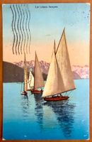 Voiliers sur le Léman - 1921
