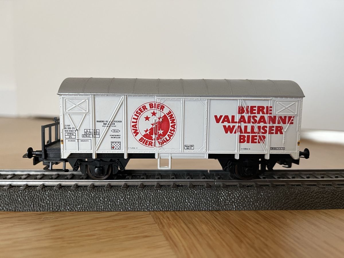 Liliput Modellini di ferrovie: Konvolut SBB Güterwagen Liliput – Usato da Basel venduto da Re620_11627 1