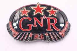 Guns'n Roses Gürtelschnalle Chinese Demo Rockband emailliert