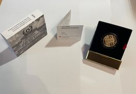 Swissmint Goldmünze 120 Jahre Gebäude 2026