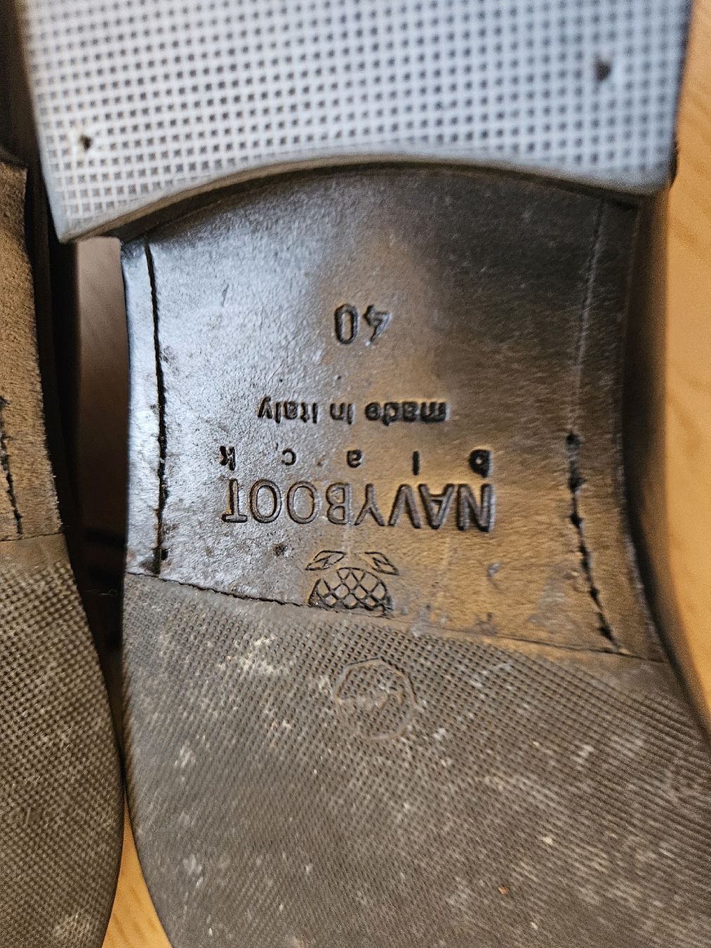 Navyboot Scarpe da uomo: Elegante Navyboot Schuhe, Grösse 40 – Usato da Rotkreuz venduto da Bibi2405 4