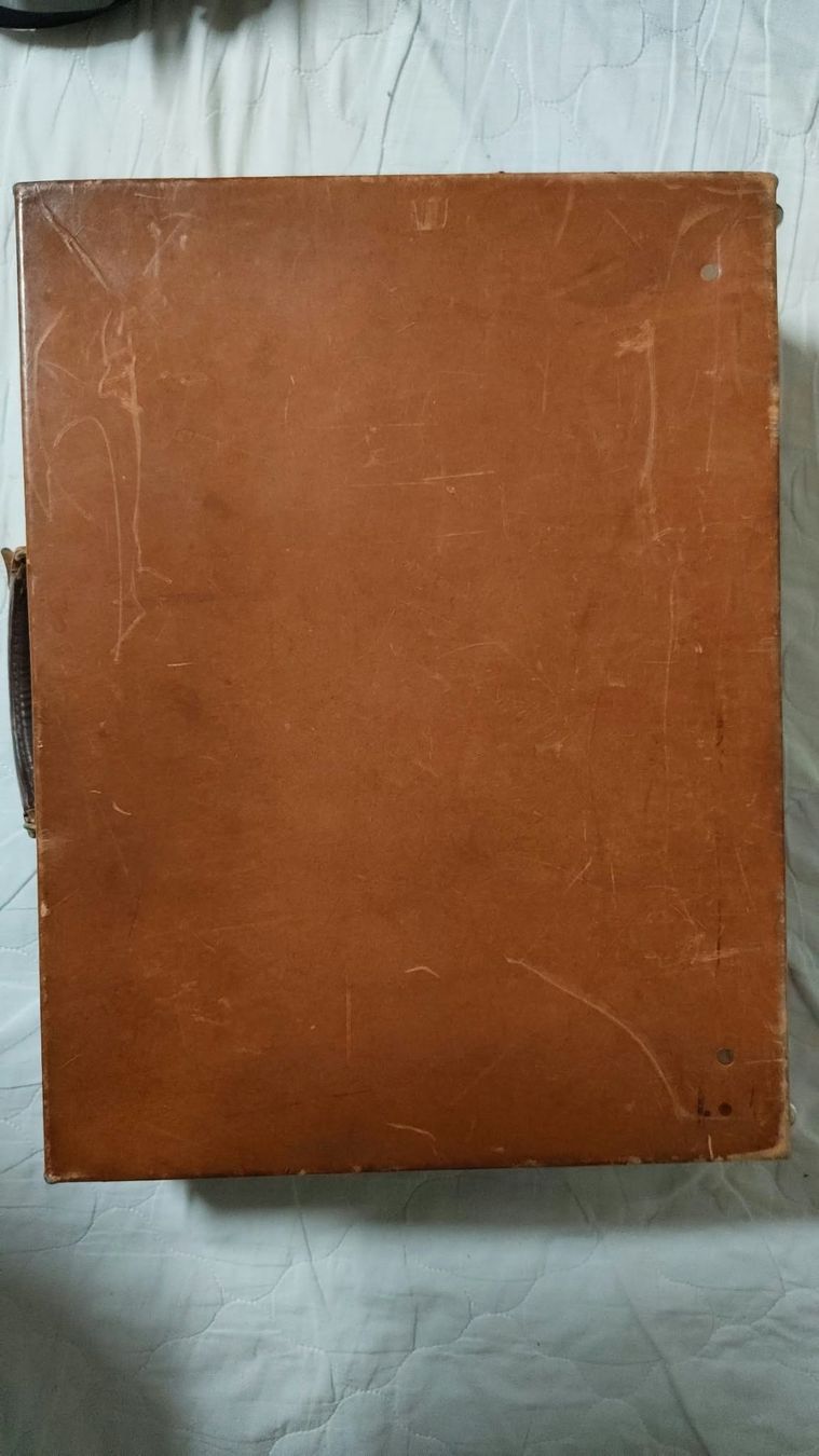 Valigie: Leather vintage suitcase – Usato da Bruson venduto da emm_65zh 7