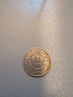 1 Frankenmuenze 1913 Schweiz B Muenzzeichen B
