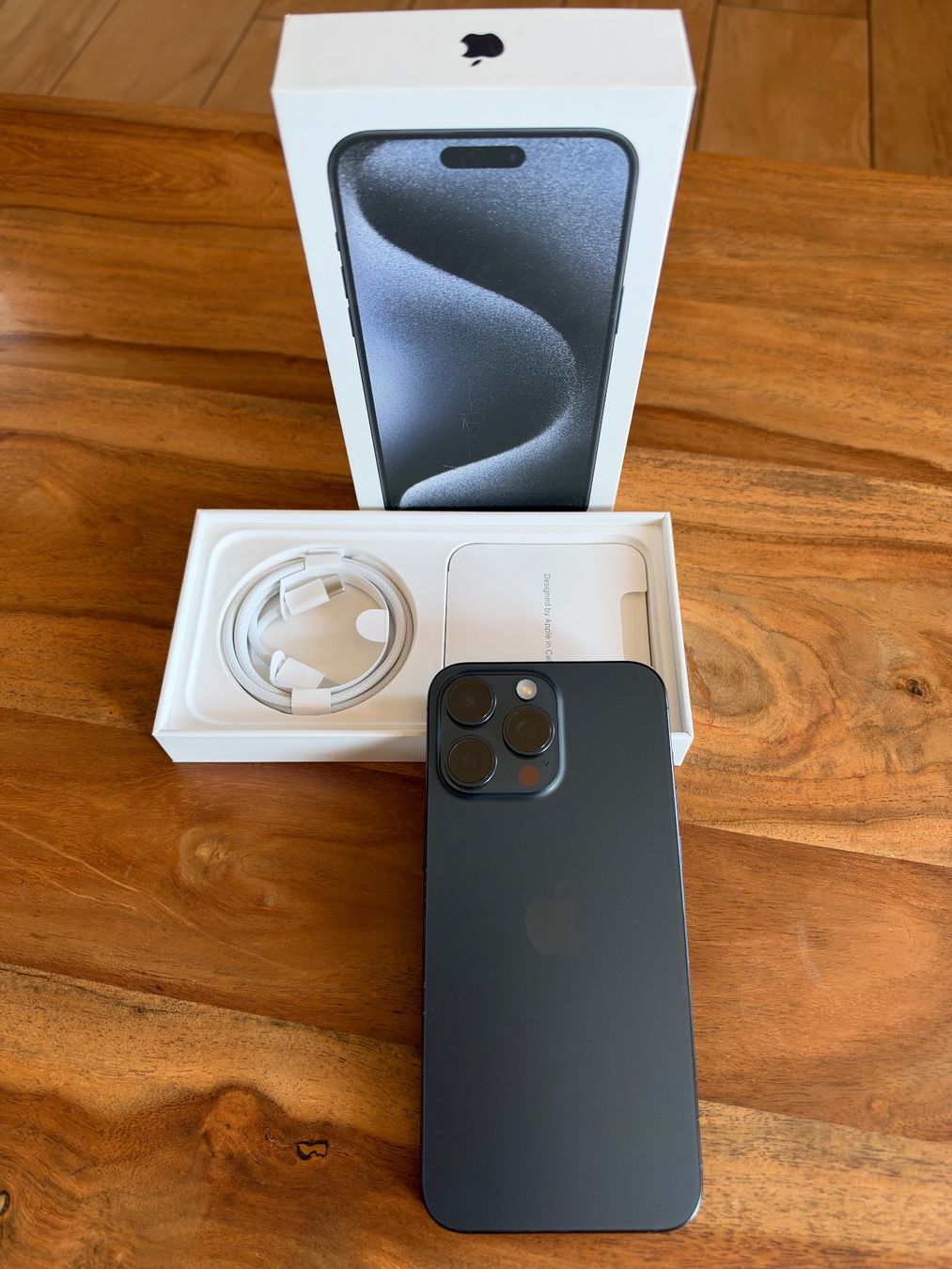Apple Handys / Smartphones: Apple iPhone 15 Pro Max Blue Titanium 256GB – Gebraucht aus Bussigny von tigrou1983 1
