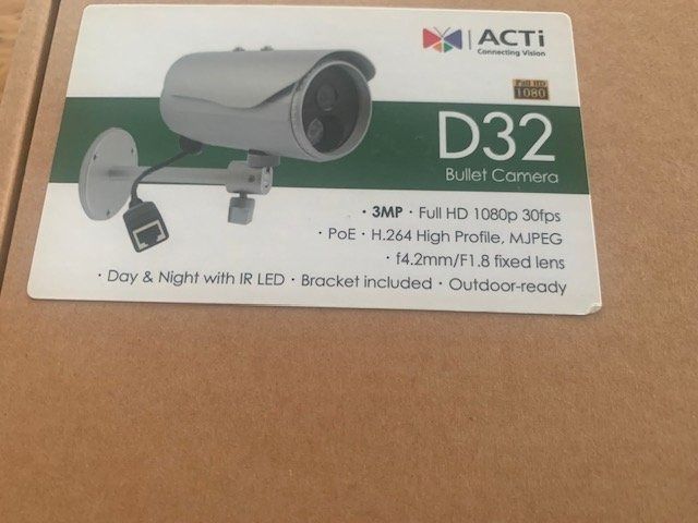 Camcorder: CCTV Bullet Camera Acti D32 (3MP) – Gebraucht aus Ennetbaden von djpejic 1