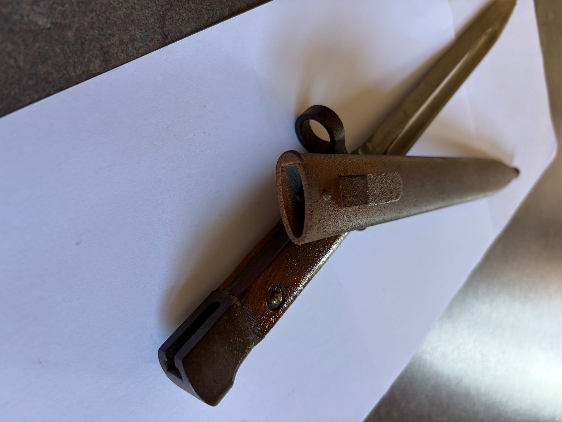 Schweizer Armee Stichwaffen: Baïonnette ancienne armée Suisse – Gebraucht aus riddes von lauali01 1
