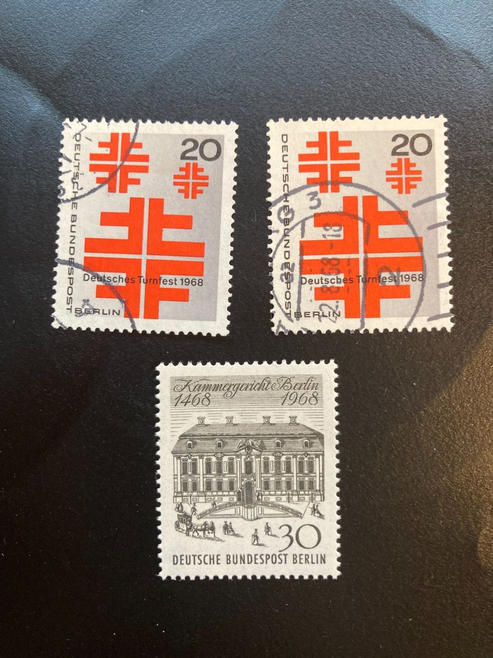 Tutti i francobolli: Berlin 1968 Lot Briefmarken postfrisch/gestempelt – Usato da Liestal venduto da schnueps