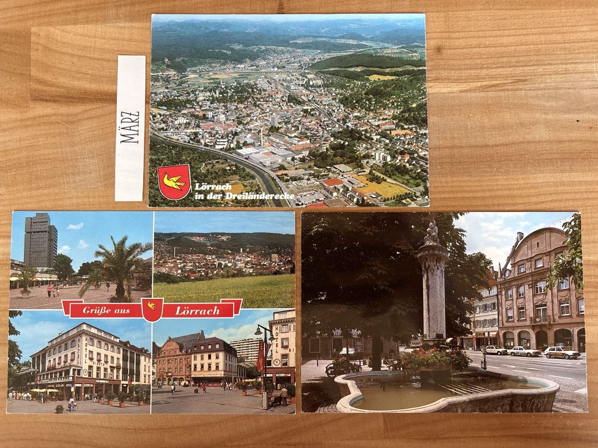 Cartoline postali: 3 AK von Lörrach – Usato da Rümlang venduto da Kartenpost1