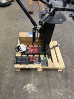 Reifenmontagegerät Motorrad mit Zubehör