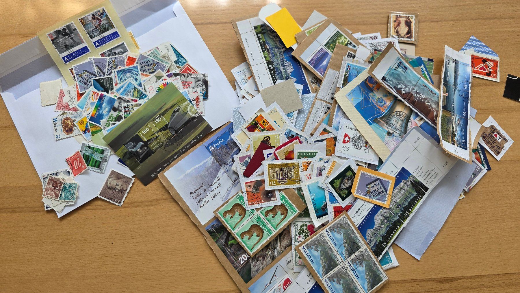 Tutti i francobolli: Briefmarken Schweiz – Usato da Wettswil venduto da Schnuebe