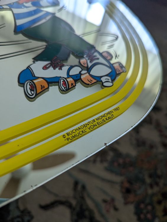 Specchi: Vintage Pumuckl Spiegel 1987 – Selten & Rarität – Usato da Erlinsbach SO venduto da Meytalien 4