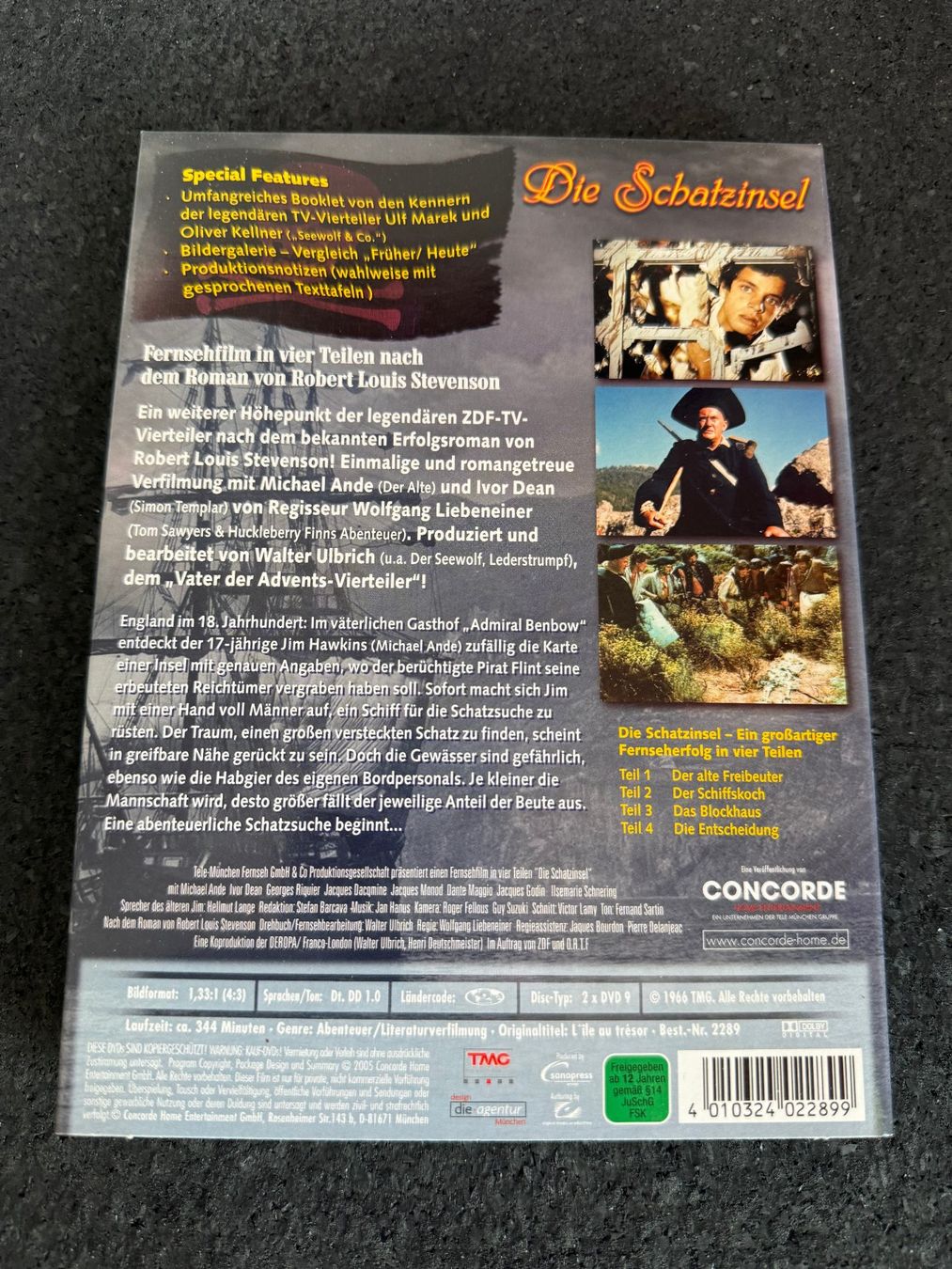 Tutti i DVDs: Die Schatzisel DVD 4 Teile DE (G)  Home Edition – Usato da Fribourg venduto da tschjoly 1