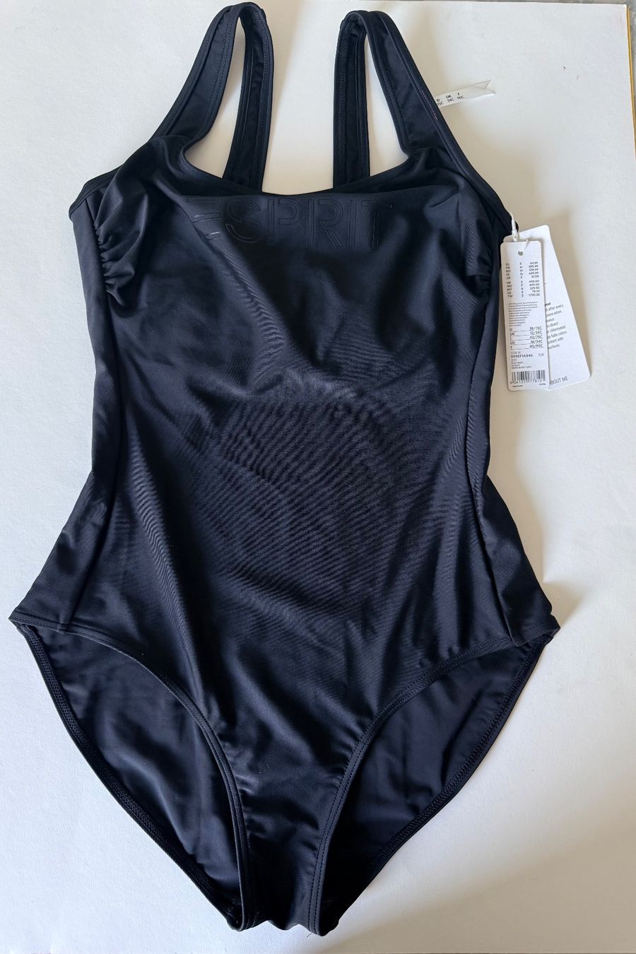 Esprit Costumi da bagno & Bikini: ESPRIT Badekleid, Grösse 38/75C, Farbe Schwarz – Nuovo e nell'imballaggio originale da Rudolfstetten venduto da gst_g7xl 4