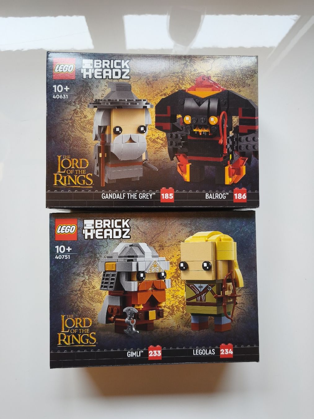 Lego Kit di costruzioni: LEGO BrickHeadz Herr der Ringe Sets 40631 & 40751 – Nuovo (secondo la descrizione) da Rüfenacht BE venduto da Morfius