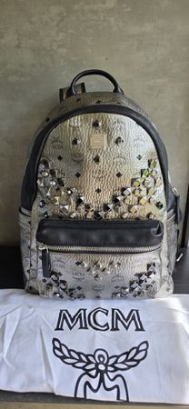 MCM Rucksack mit Nieten neuwertig 